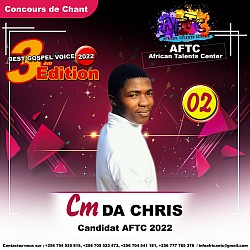 AFTC Inscription 3éme Editions/Best Gospel Voice 2022