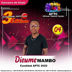 AFTC Inscription 3éme Editions/Best Gospel Voice 2022