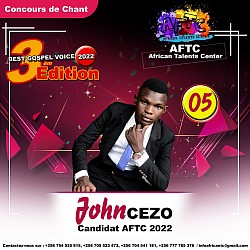 AFTC Inscription 3éme Editions/Best Gospel Voice 2022