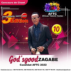 AFTC Inscription 3éme Editions/Best Gospel Voice 2022