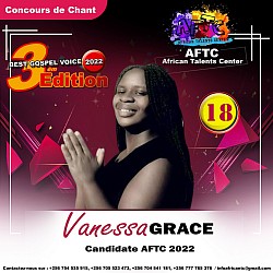 AFTC Inscription 3éme Editions/Best Gospel Voice 2022