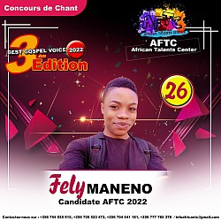 AFTC Inscription 3éme Editions/Best Gospel Voice 2022